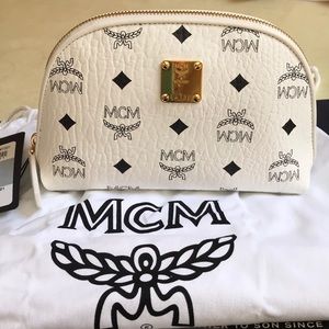 AUTHENTIC MCM SMALL COSMETIC CASE